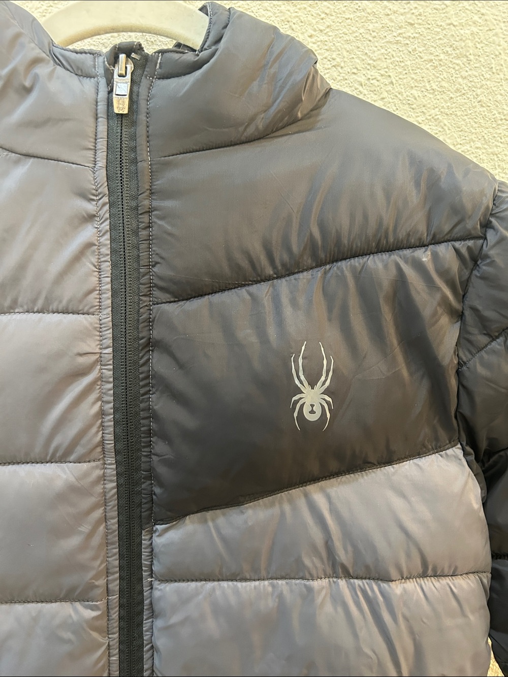 Spyder Ace Puffer Jacket Boys Large 14/16 - Picture 2 of 15